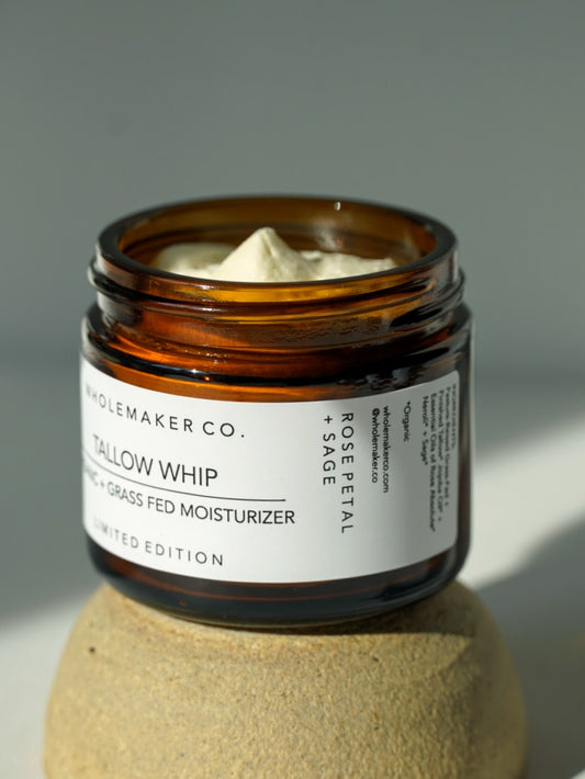 Rose Petal + Sage Tallow Whip